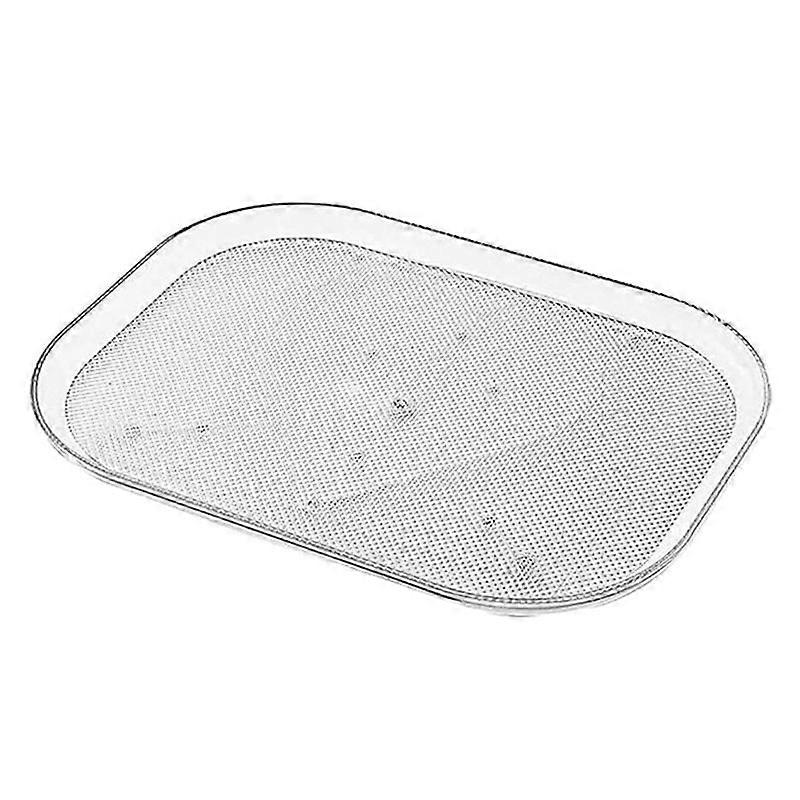 Organizer for Refrigerator 360 Rotatable Rectangle Storage Rack