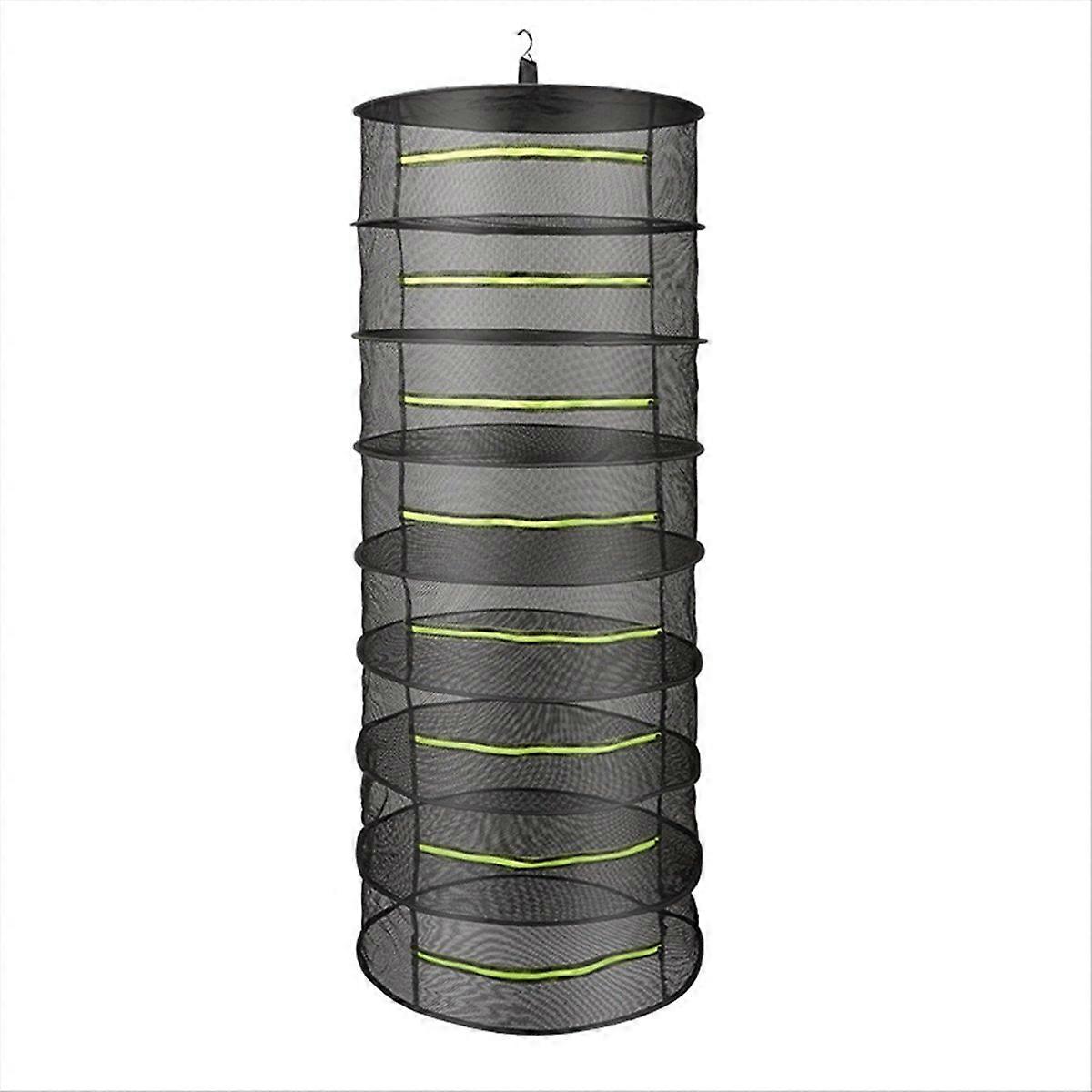 Folding Dry Rack for Vegetables Fish Mesh 8 Layer