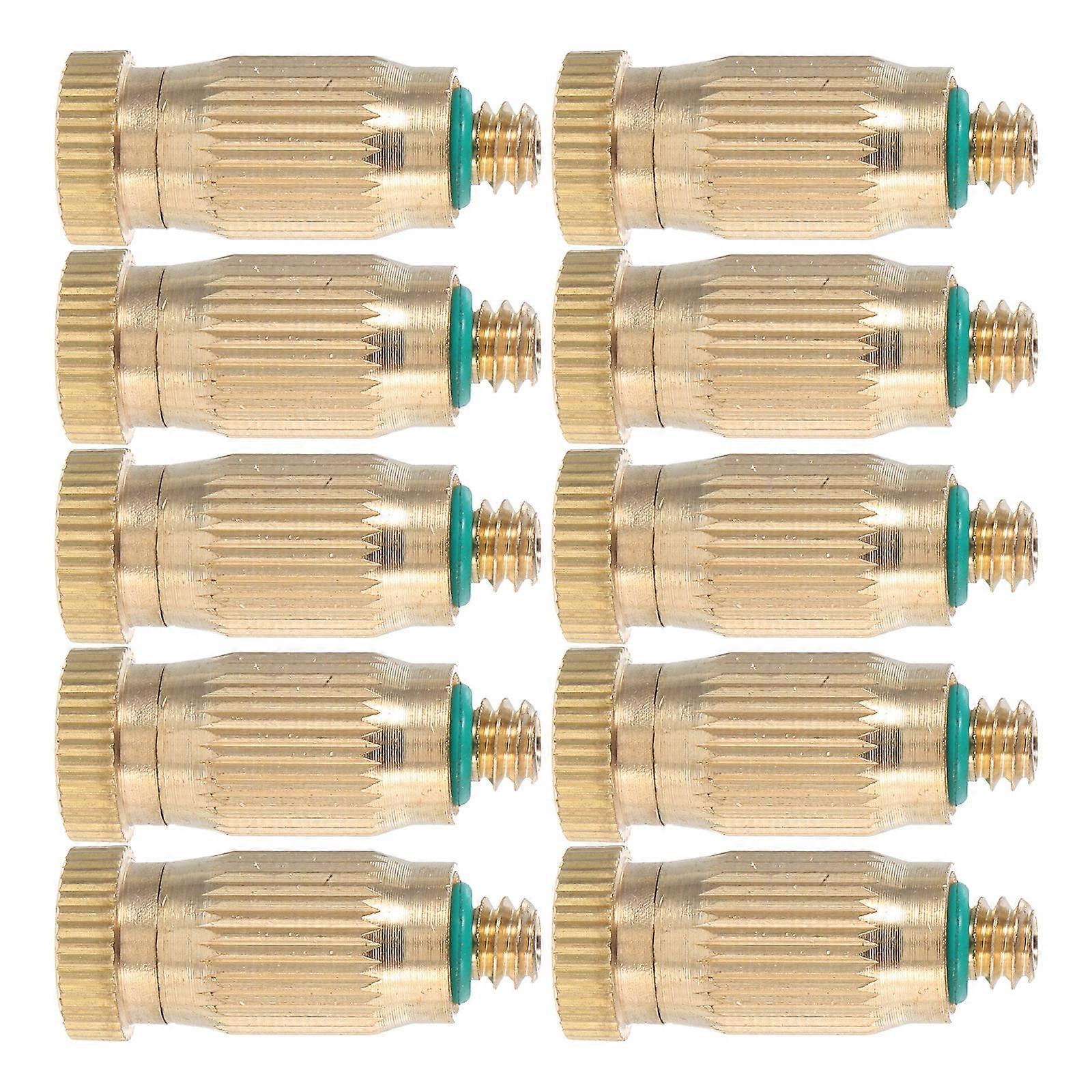 High Pressure Copper Misting Nozzles for Textile Workshop Use 60Pcs