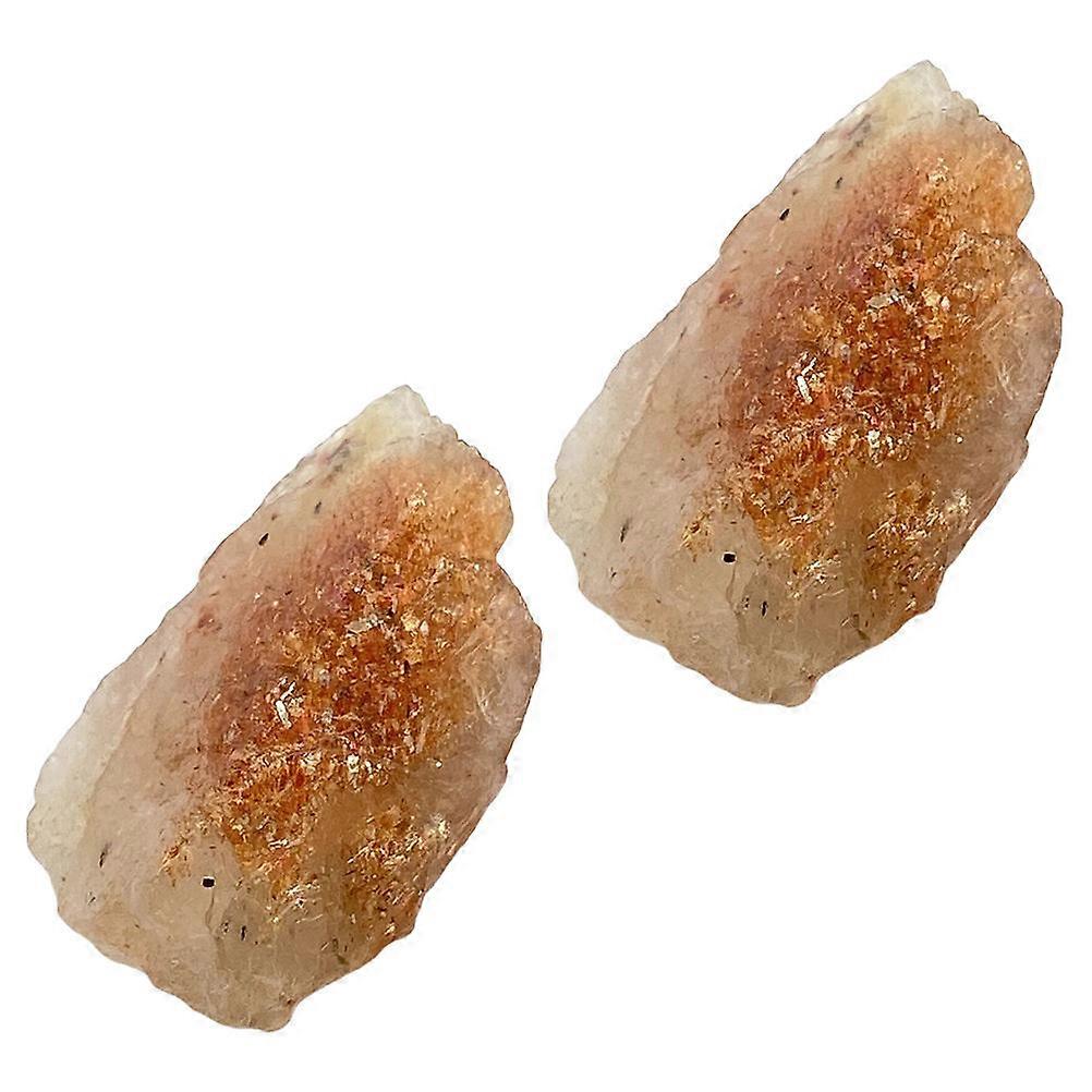 Natural Stones for Decor 2Pcs Rough Chakra