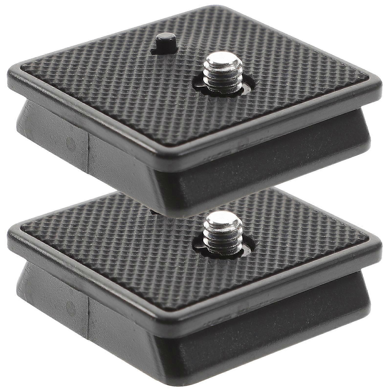 Tripod Mount Quick Release Plate for Camera with 10Pcs Black Durable Screws