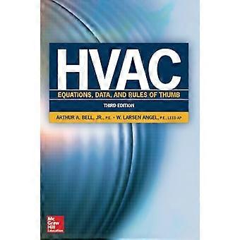HVAC ekvationer, Data och tumregler, tredje upplagan