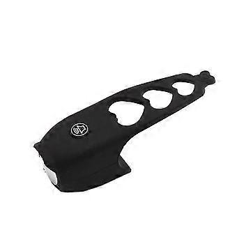 Elektrische Fahrradklingeln Mini-Fahrradhupen Regenfest Mountainbike Rennrad Lenkerhalterung Silikon Gel Schale Ring Bell Zubehör (Schwarz)