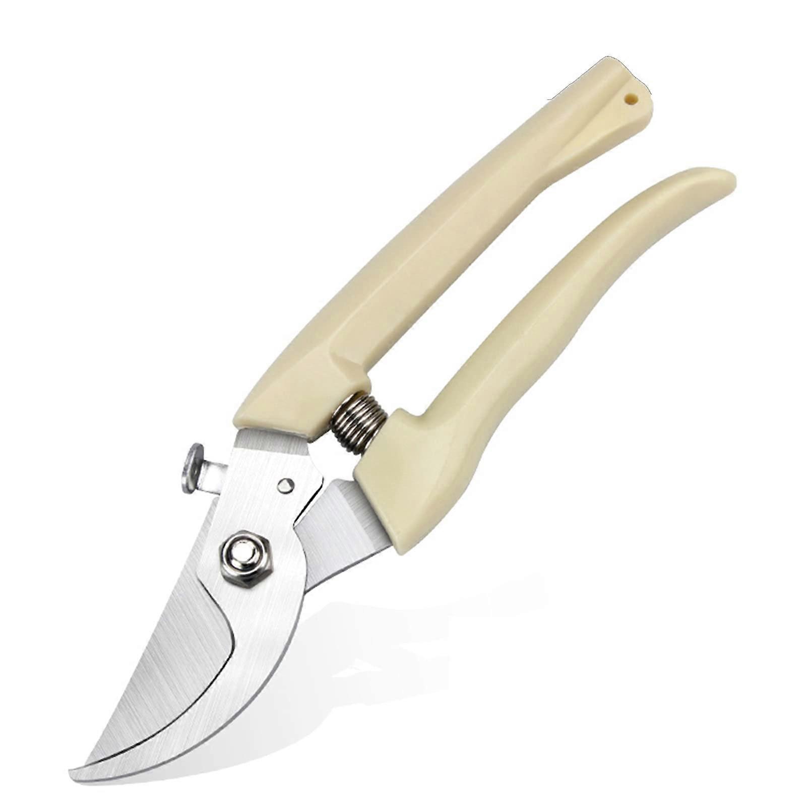 Ergonomic Pruning Shears with Arc Handle for Precise Branch Cutting, Lightweight OneHand Garden Scissors