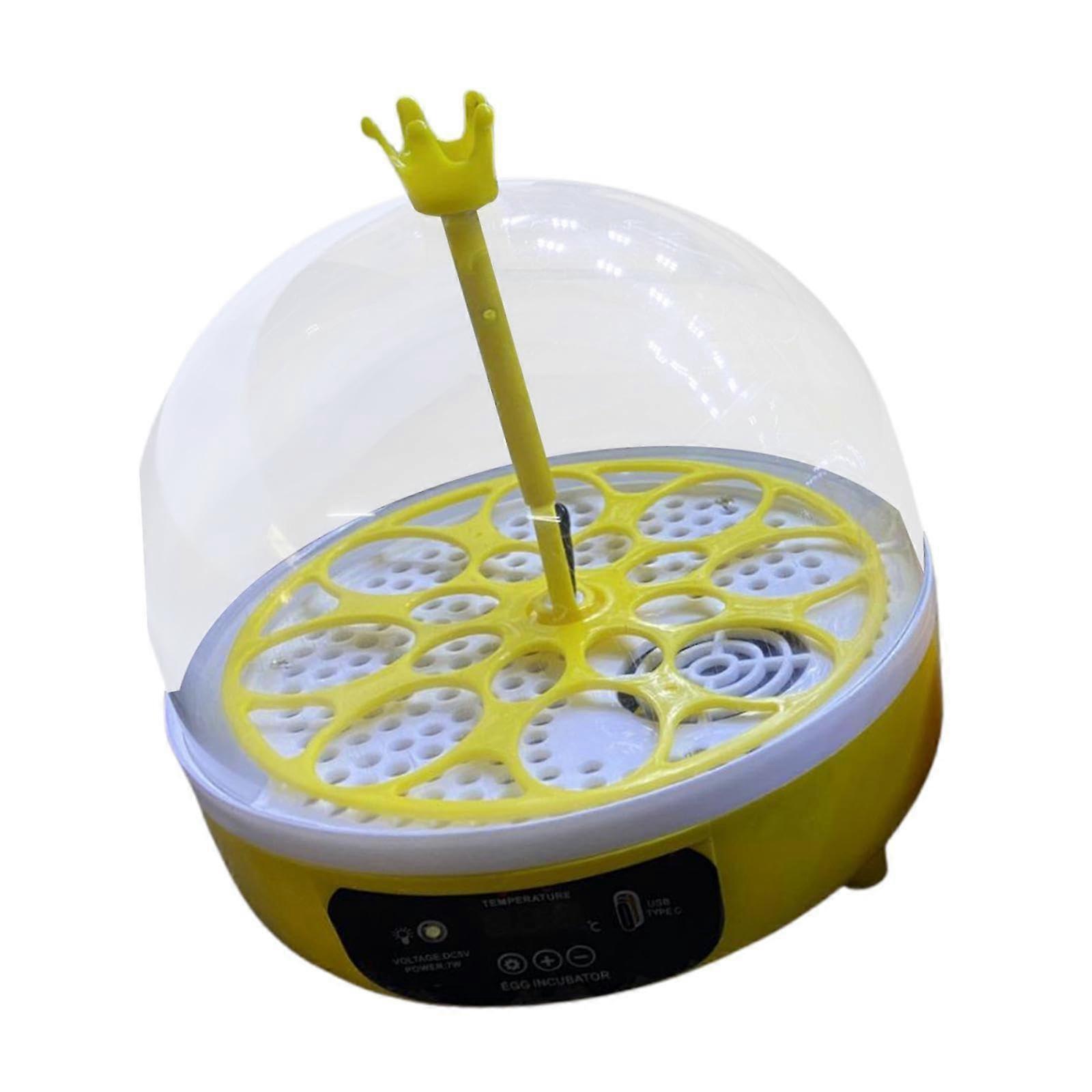 Automatic Egg Incubator 8 Egg Capacity with Smart Temperature Control and Transparent Window