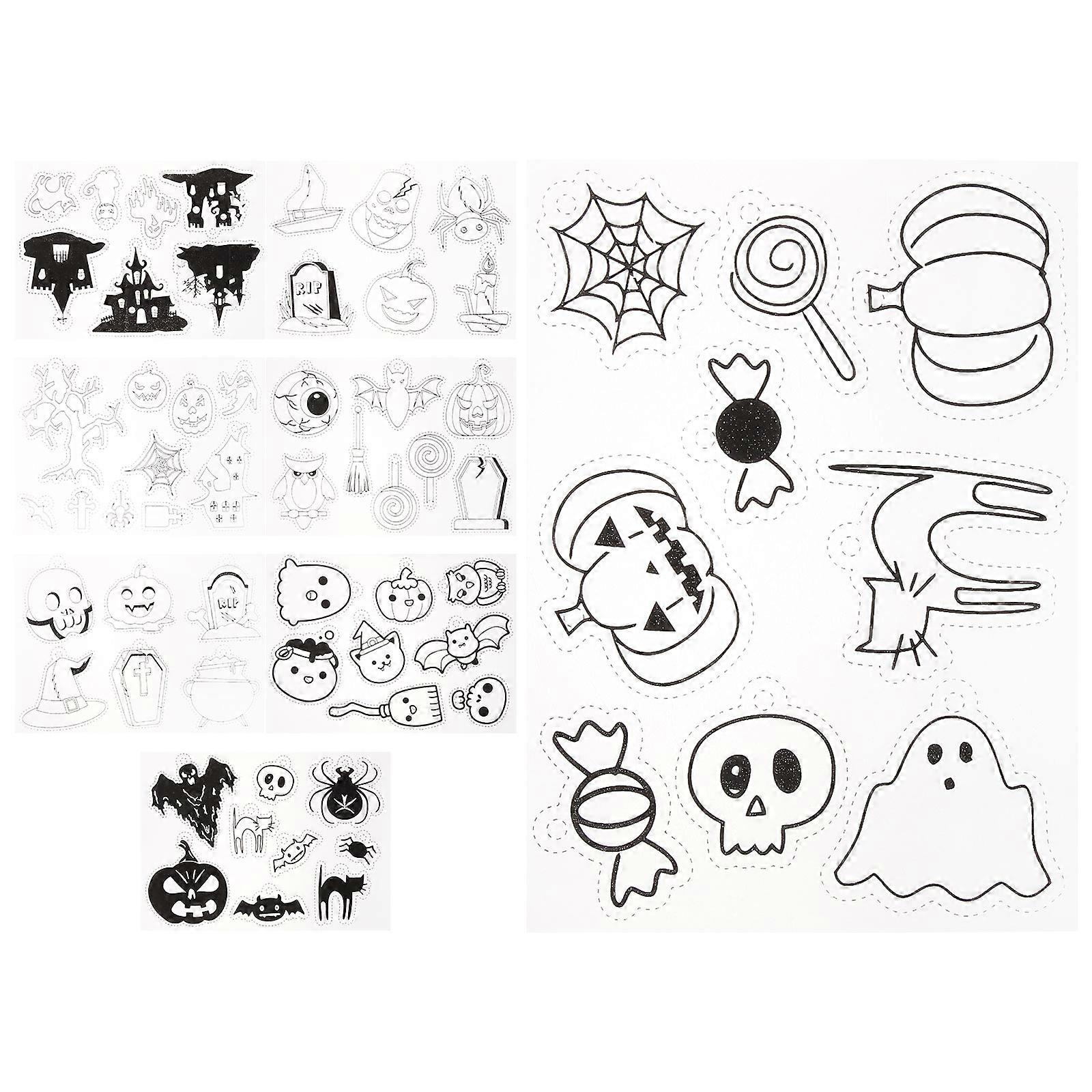 Heat Shrink Sheets DIY Material Transparent for Artistic Projects 8 Sheets