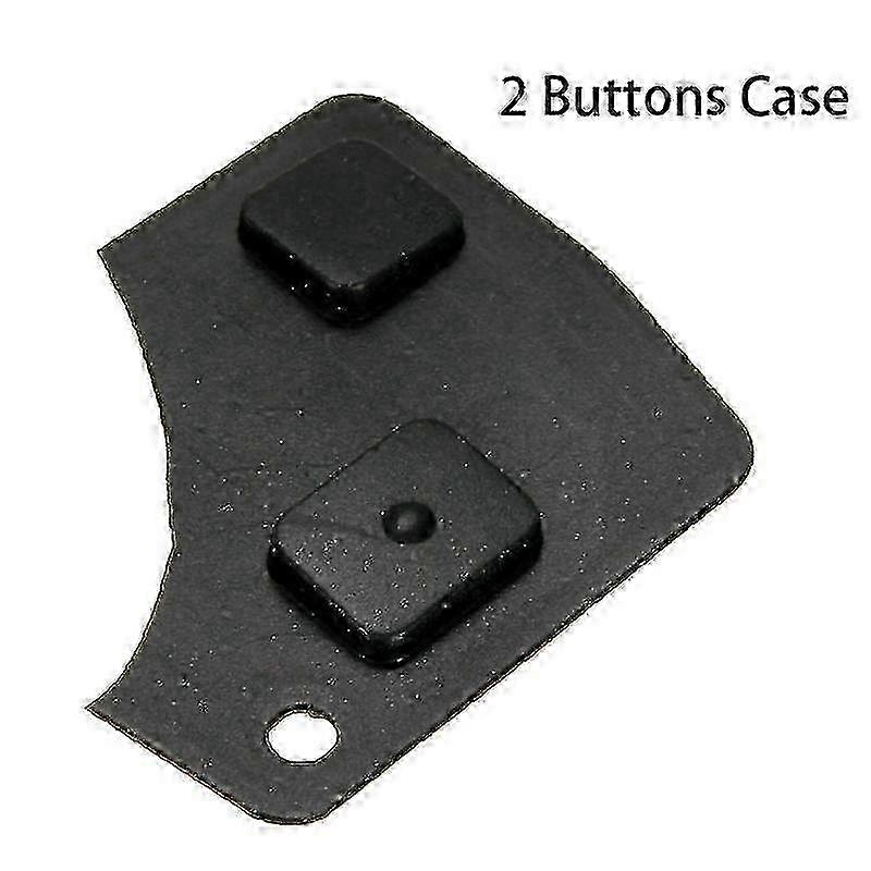 3-Button Remote Key Shell Replacement for Broken Button, Key Fob Case, Compatible with Toyota & Lexus Models
