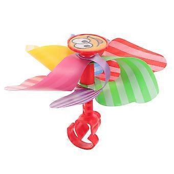 Pyörän kahva Kukka Tuulimylly Pinwheel lapsille 4 kpl