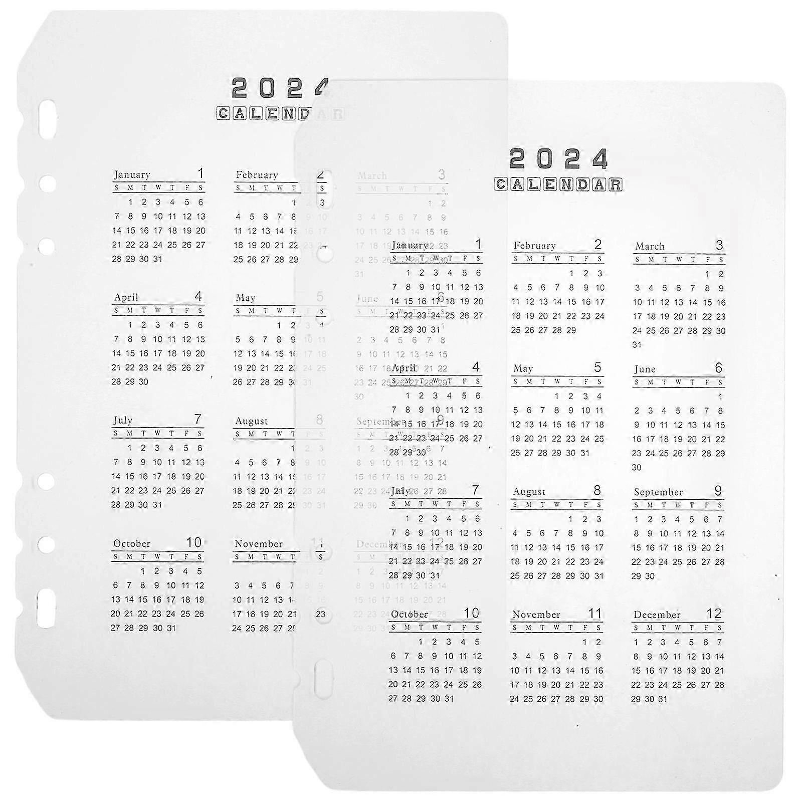 Binder Dividers Clear Plastic Tab Dividers compatible with Study Rectangular Shape Transparent Matte 2Pcs