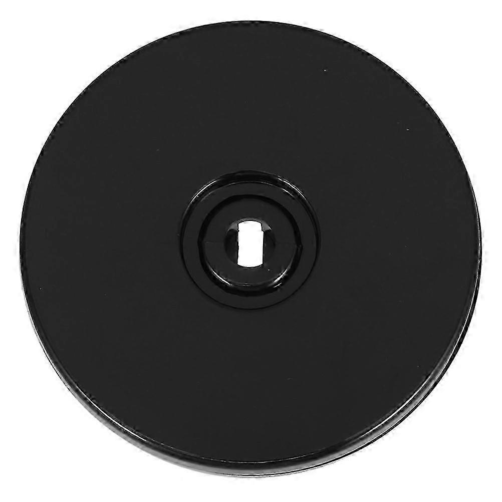 360 Degree Rotating Display Stand, Black, Suitable For Cafes, 1 Set
