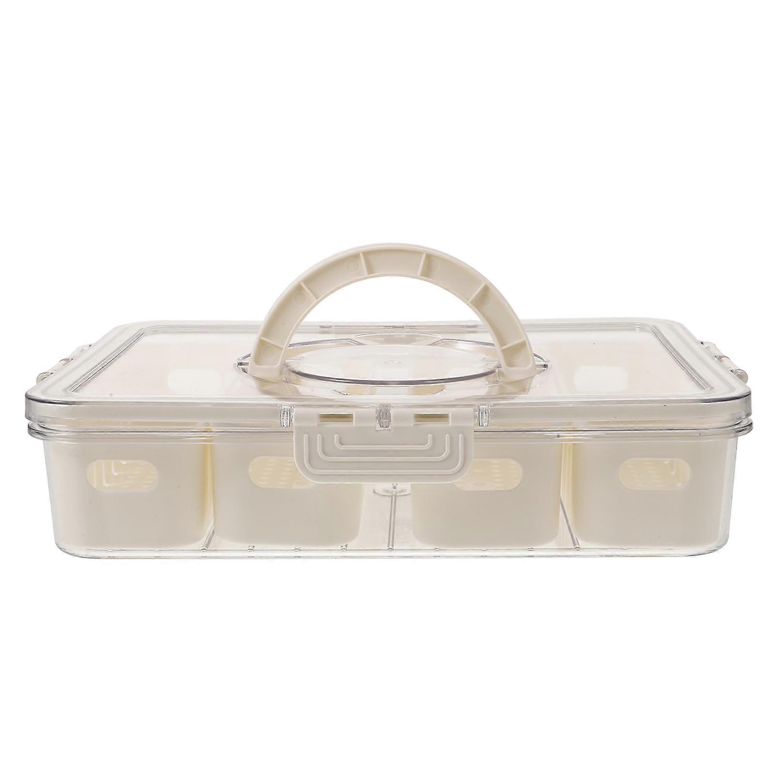 Preservation Box Vegetable Fruit Storage Box for Storage Use with Handle Multi