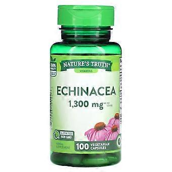Nature's Truth, Echinacea, 100 Vegetarian Capsules (650 mg per Capsule), 2-Pack