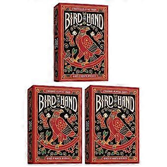 Bird in The Hand Themed Playing Cards - 54pcs Cards Art Deck Unique Bird Illustrations Playing Cards for Collectors