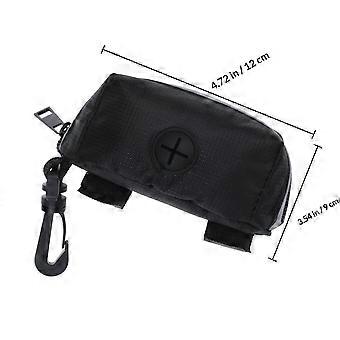 UEETEK Dog Poop Bag Holder Waste Bags Leash Attachment Lightweight Pet Walking Running and Hiking Accessory