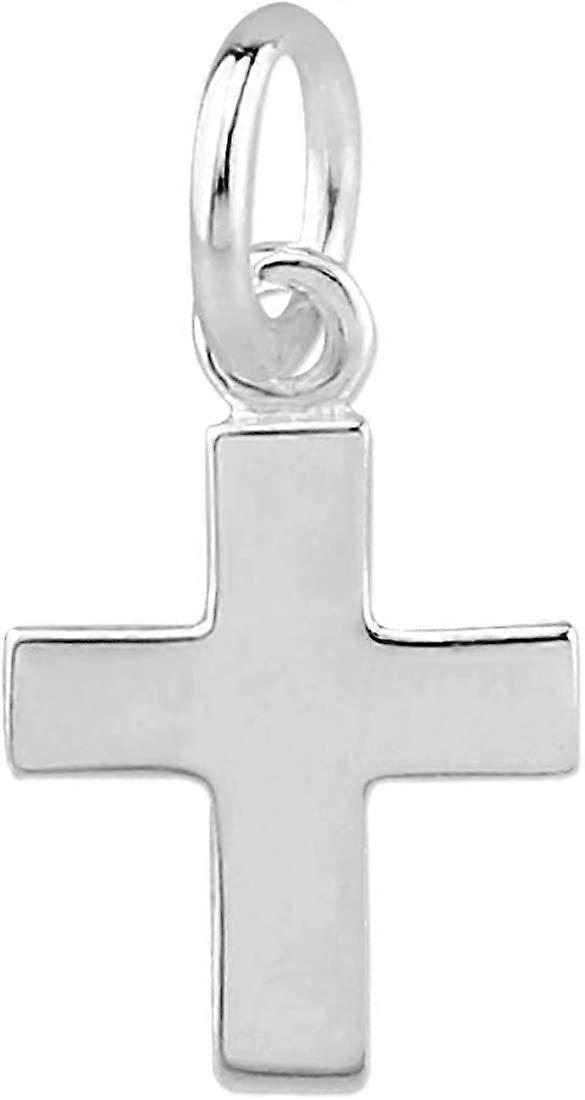 Sterling sølv Mini Cross Charm Vedhæng
