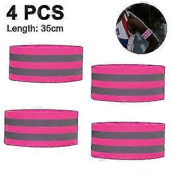 4 Pieces Reflective Bands,reflective Gear Safety Reflector Tape Straps Edition 0820a