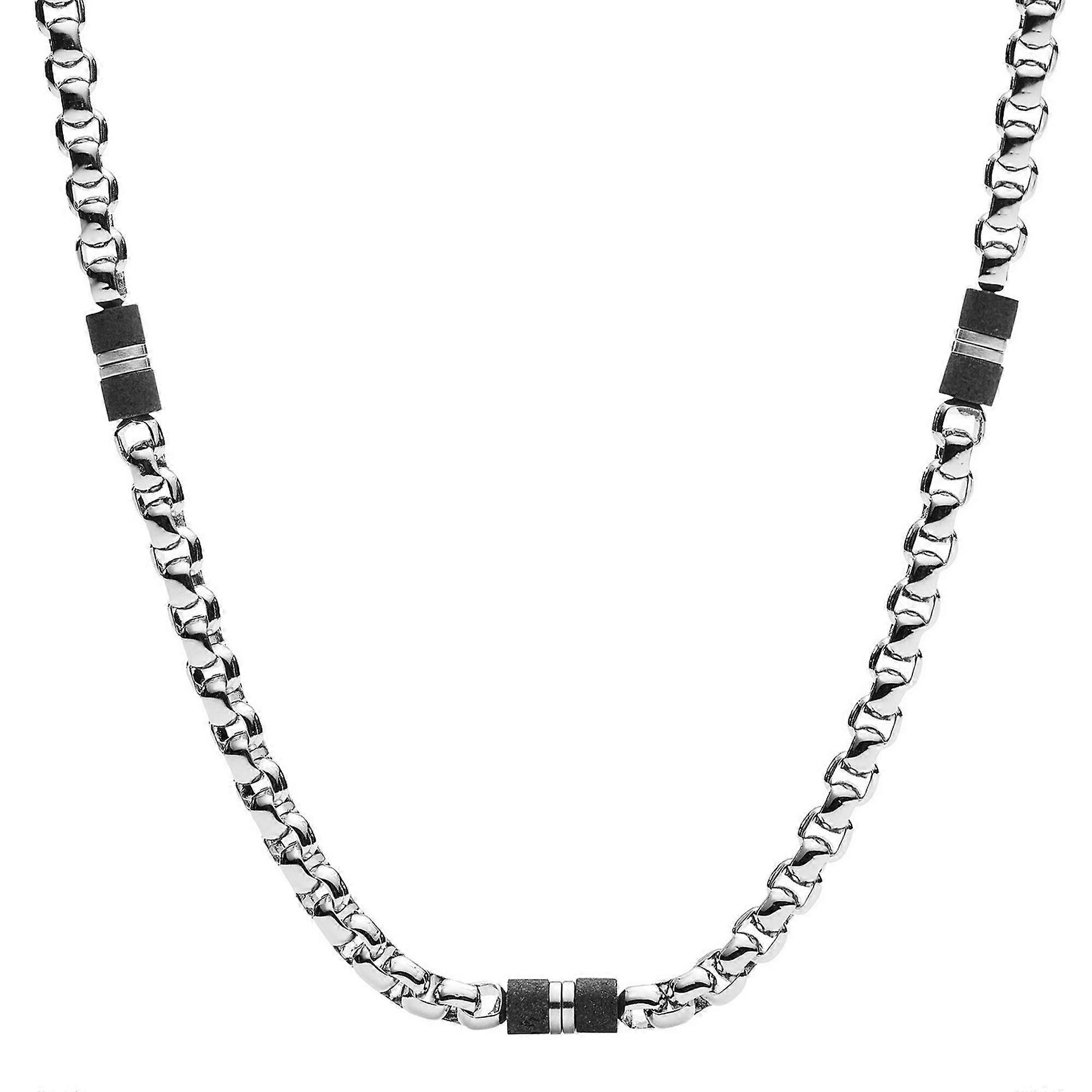 Fossil Erkek Kolye Ucu Paslanmaz Çelik Gümüş JF03314040
