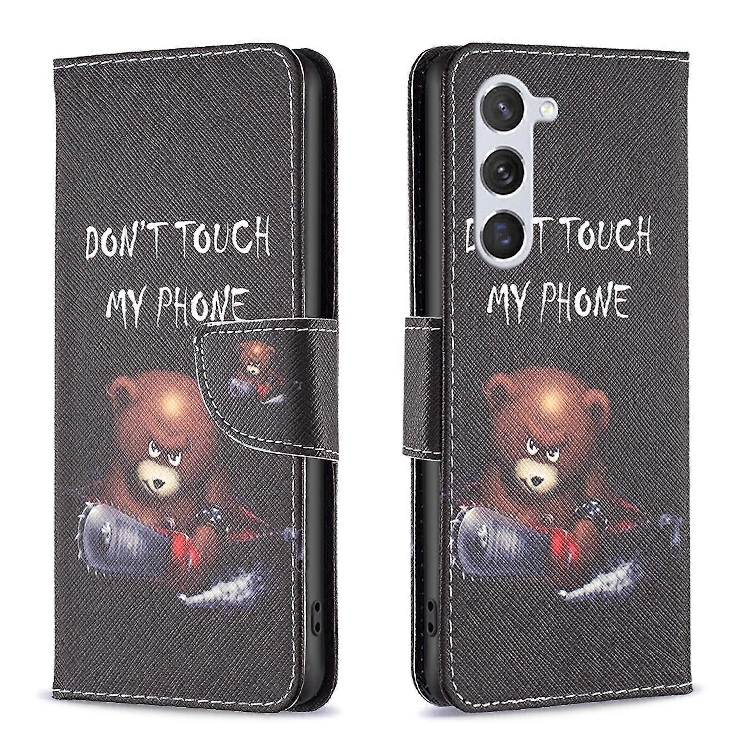 For Samsung Galaxy S25 5G Faux Leather Case Book Wallet Motif Design Cases