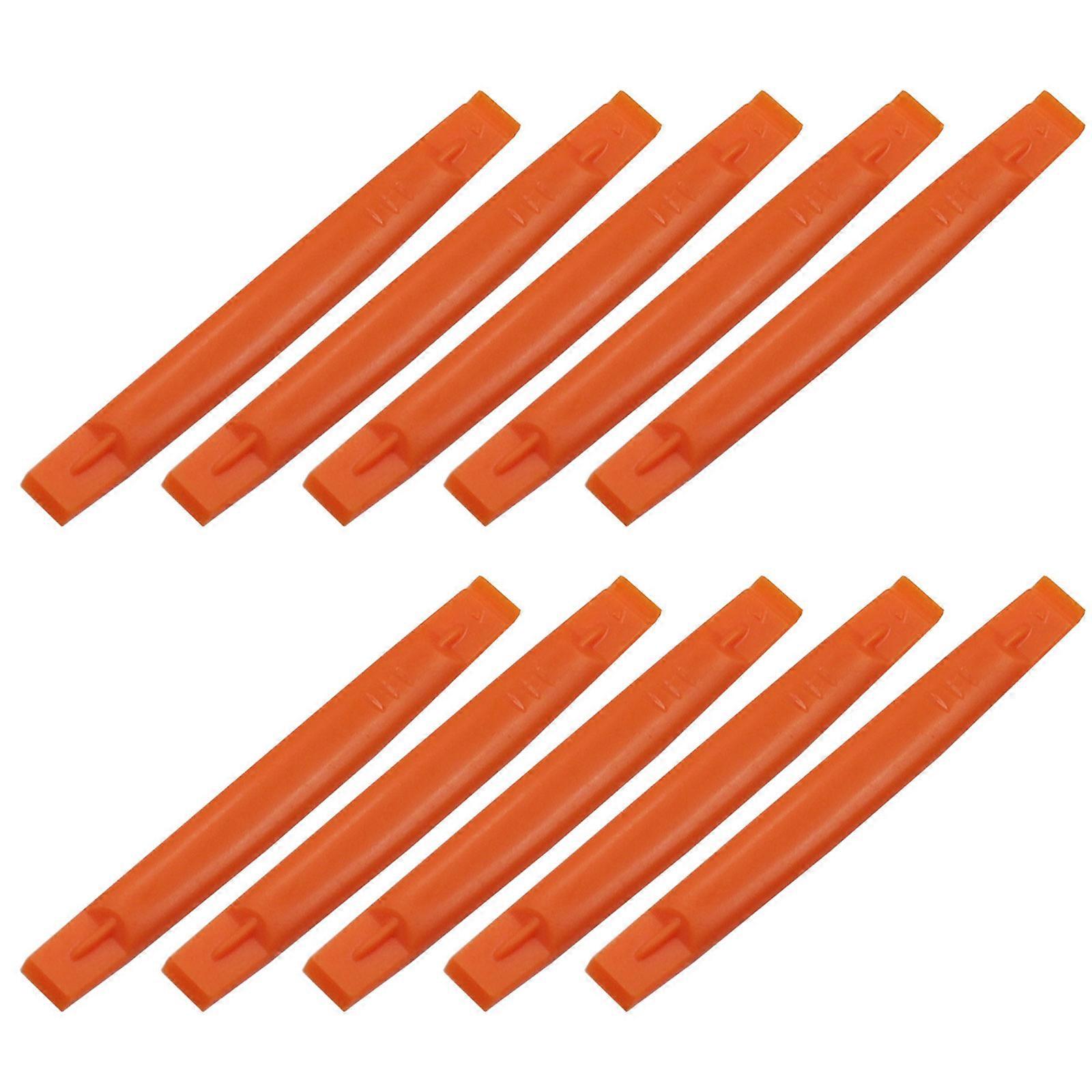Lightweight Plastic Tablet Cellphone Disassembly Tool 10Pieces Set For Electronics Safe And Efficient Device Maintenance  Oranges