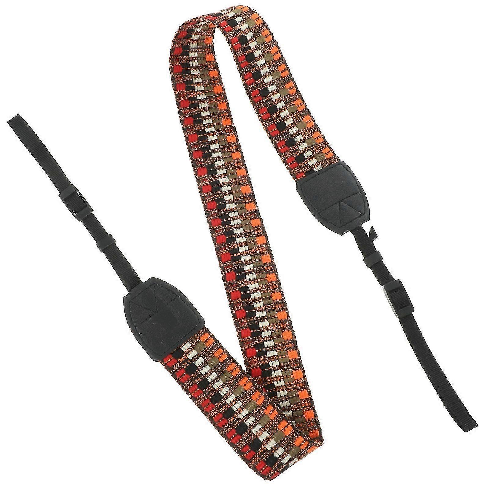 Camera Strap Wide Shoulder Strap for Comfortable Use Vintage Style Camera