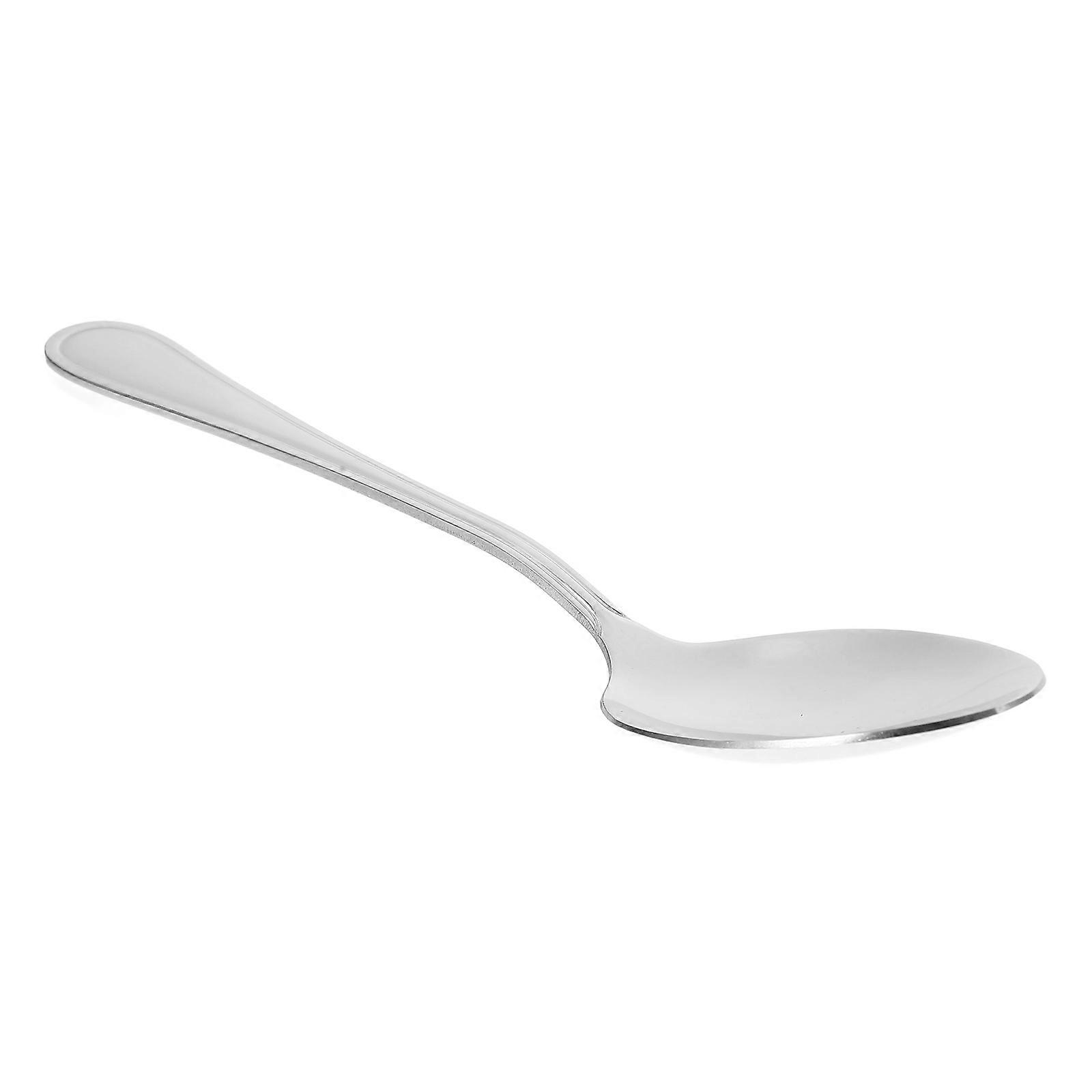Stainless Steel Kitchen Serving Spoon for Buffet Serving 2Pcs Silver Spoons