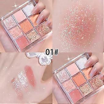 K'APEINE Nine-Color Eyeshadow Palette - Versatile Textures Effortless Blending Travel Friendly