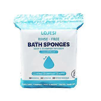 Disposable Rinse Free Bathing Wipes bathing wipes for adults rinse free adult body wipes for bathing rinse free 25pcs/bagged