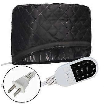 Premium Portable Electric Thermal Hat 10-Level Heat Electric Hair Cap 3 Timer Hair Steaming Cap for Salon Hair Care US Plug