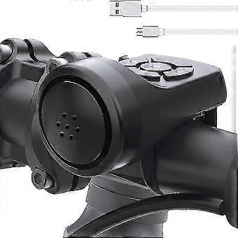 Elektronische Fahrradhupe (140 dB), wasserdicht, akustisches Signal für E-Bikes