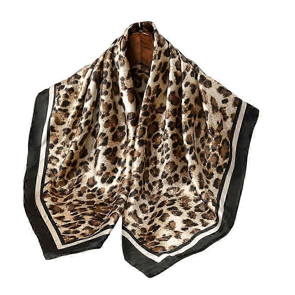 Sciarpe eleganti da collo Sciarpa da collo con stampa leopardata per donne d'affari