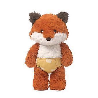 Cute Fox Stuffed Animal Plush Toy, Soft Cuddly Doll With Decorative Outfit for Gift & Home Accent