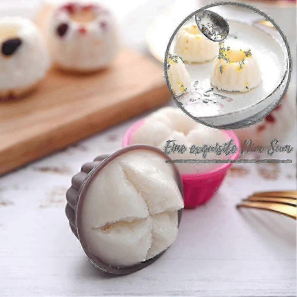12 Pieces Silicone Reusable Cake Baking Mold