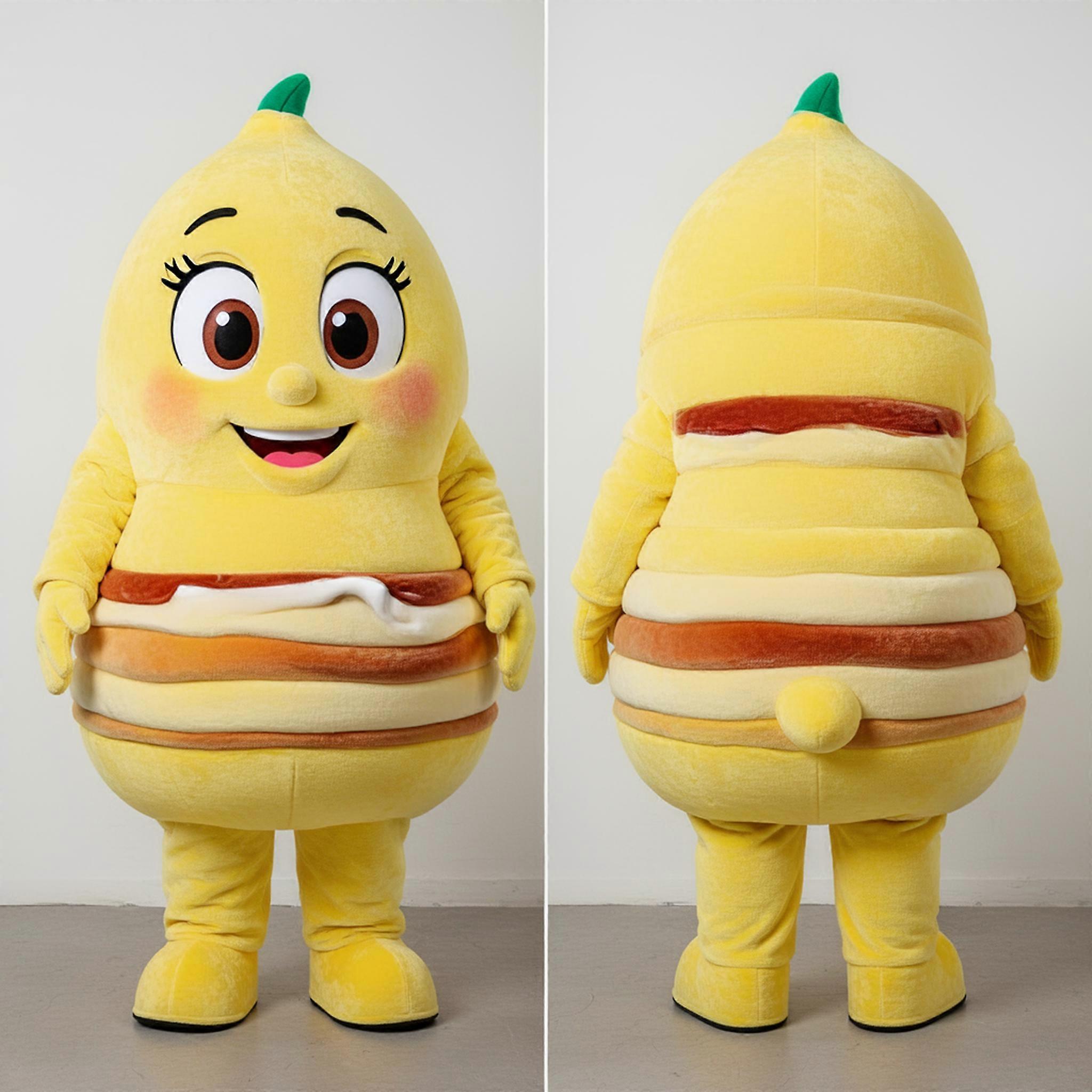 MASTICOT Lemon Yellow Layered Moussaka Mascot