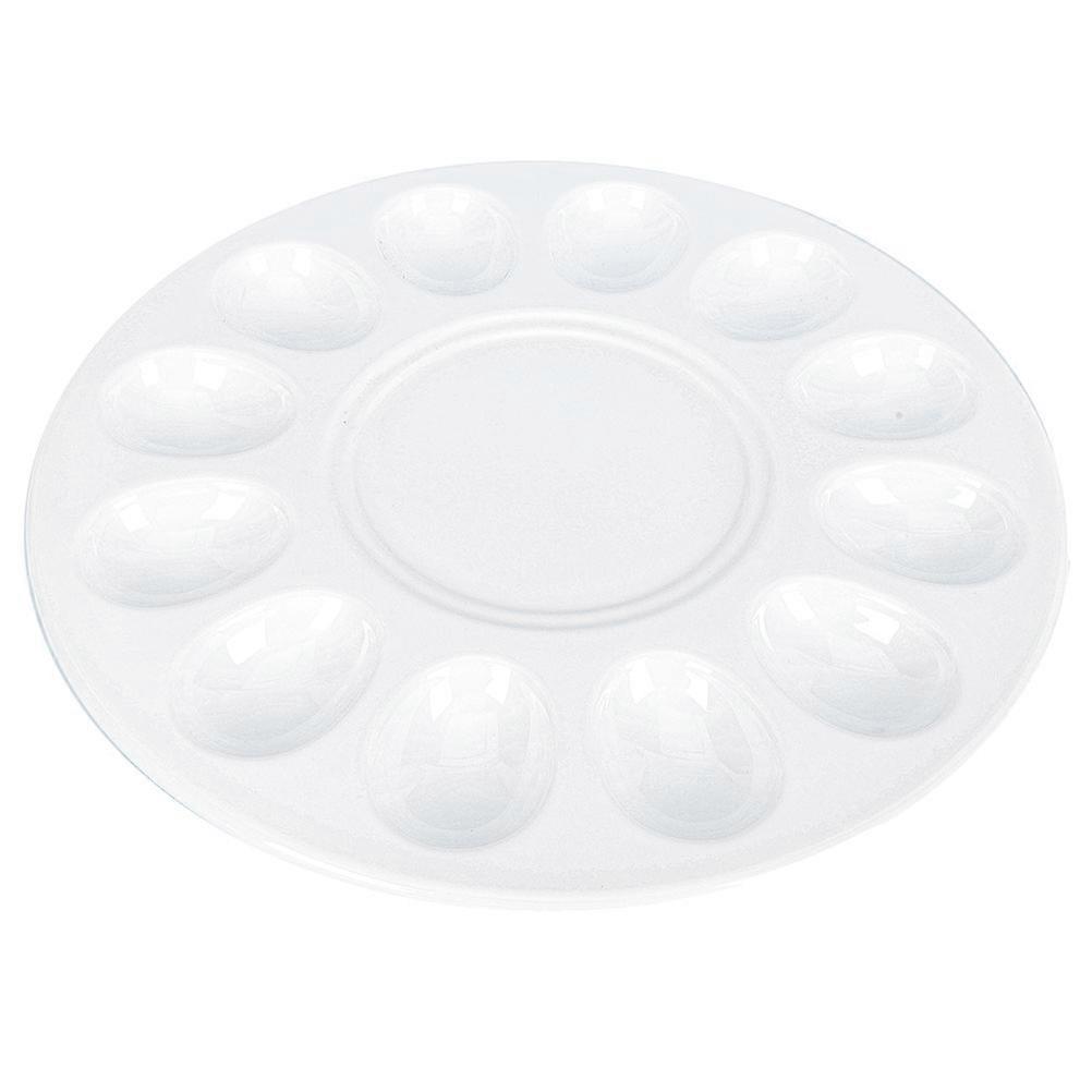 White Deviled Egg Serving Plate for Home Use Deviled Egg Tray
