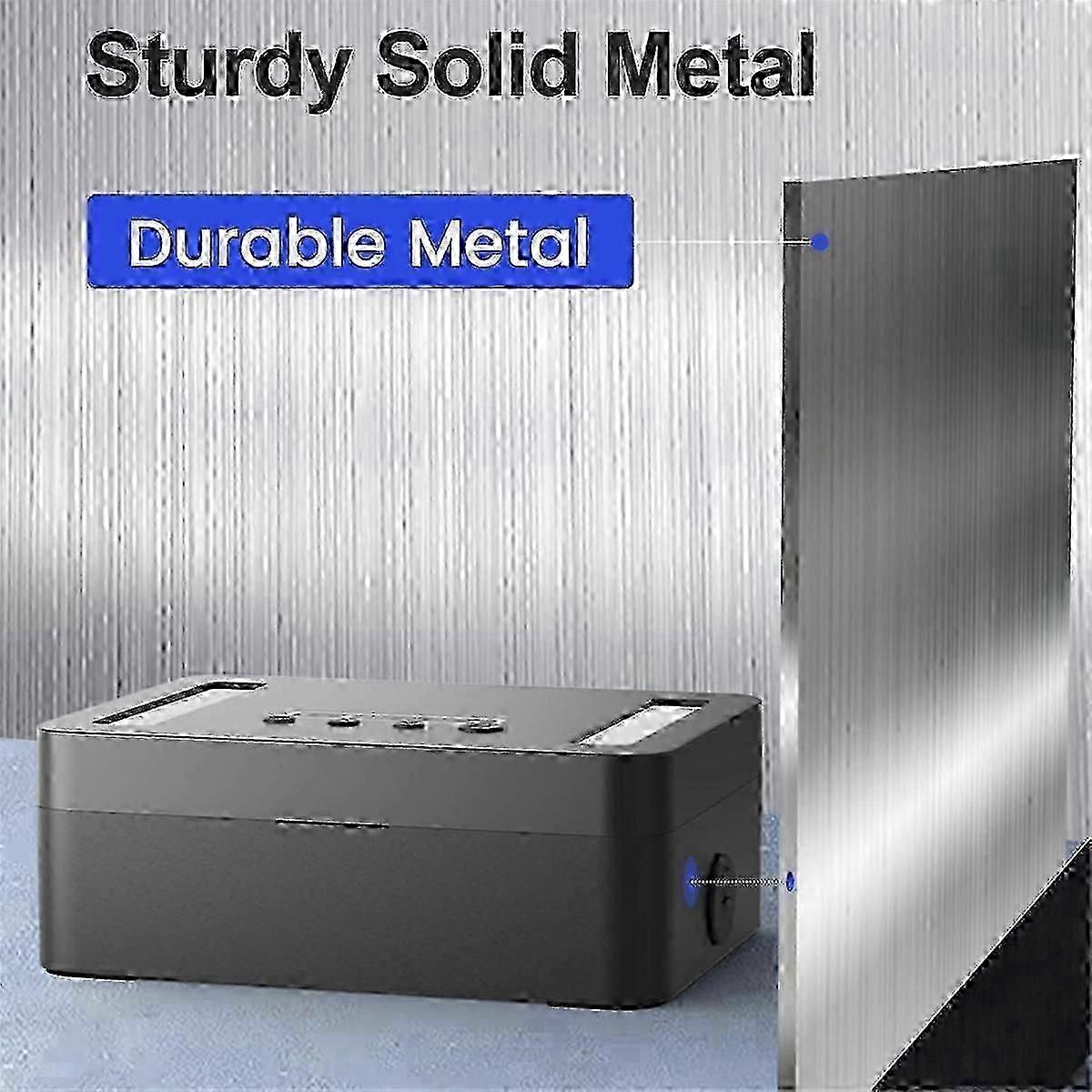 Timer Mobile Phone Lock Box Metal Timed Self Controlled Time Release Safety Locker