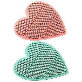Baby Head Brush for Washing Hair Scalp Massage Tool 2Pcs Green