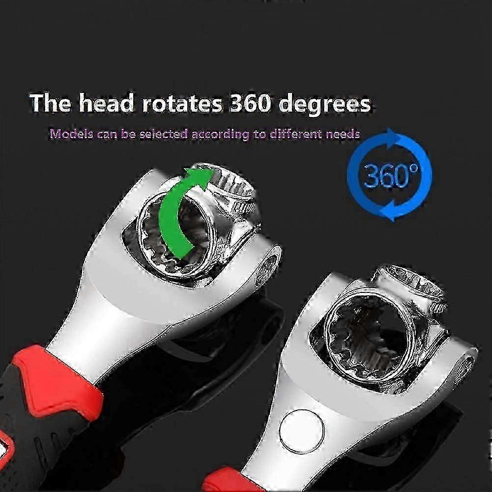 52 In 1 Socket Wrench 360 Degree Rotating Multi Function Wrench Tool