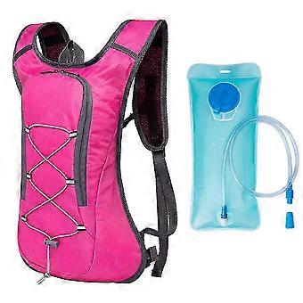 Atmungsaktiver ultraleichter Fahrradrucksack Outdoor Sport Fahrrad Camping Wandern Laufen Trinkrucksack mit 2L Wasserblase