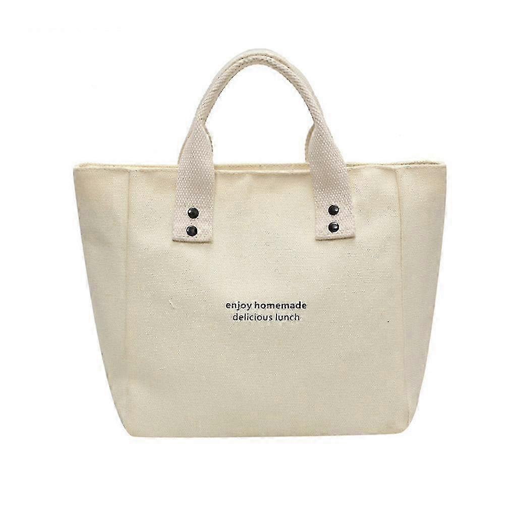 Canvas Bento Tote Bag For Work