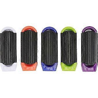 Women Ladies Folding Pocket Hair Brush with Mirror 5pcs for Travel