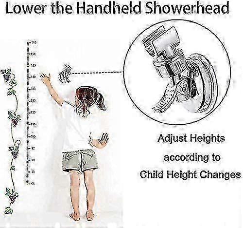 Adjustable 360° Suction Shower Holder