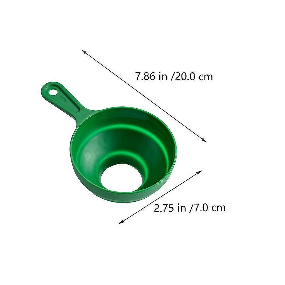 Kitchen Funnel Folding Telescopic Funnels Offer Practical Use 6Pcs