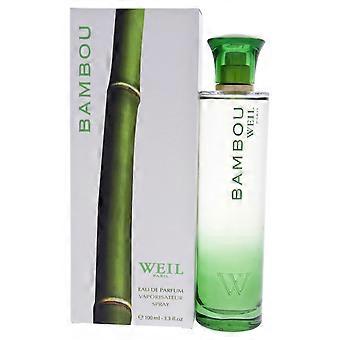 Weil Bambou By Weil For Women - 3.3 Oz Edp Spray