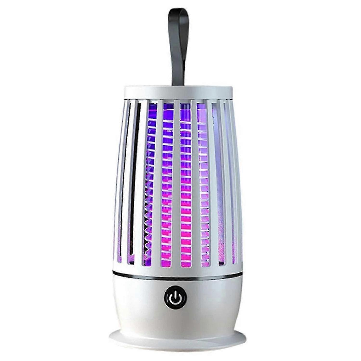 Compact USB Fly Zapper with Integrated Night Light