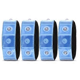 Outdoor Sports LED Night Safety Reflective Wrist Band Bracelet for Cycling Walking Running