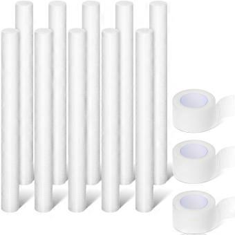 Dog Ear Support Kit with 10 Foam Ear Standing Rods and 3 Rolls Adhesive Tape for Puppy Correction and Doberman Care Accessories