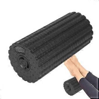 Electric Vibrating Foam Roller 4-Speed Yoga Column Rechargeable Fitness Muscle Massage Roller Backrest Leg Adjustment Yoga Block