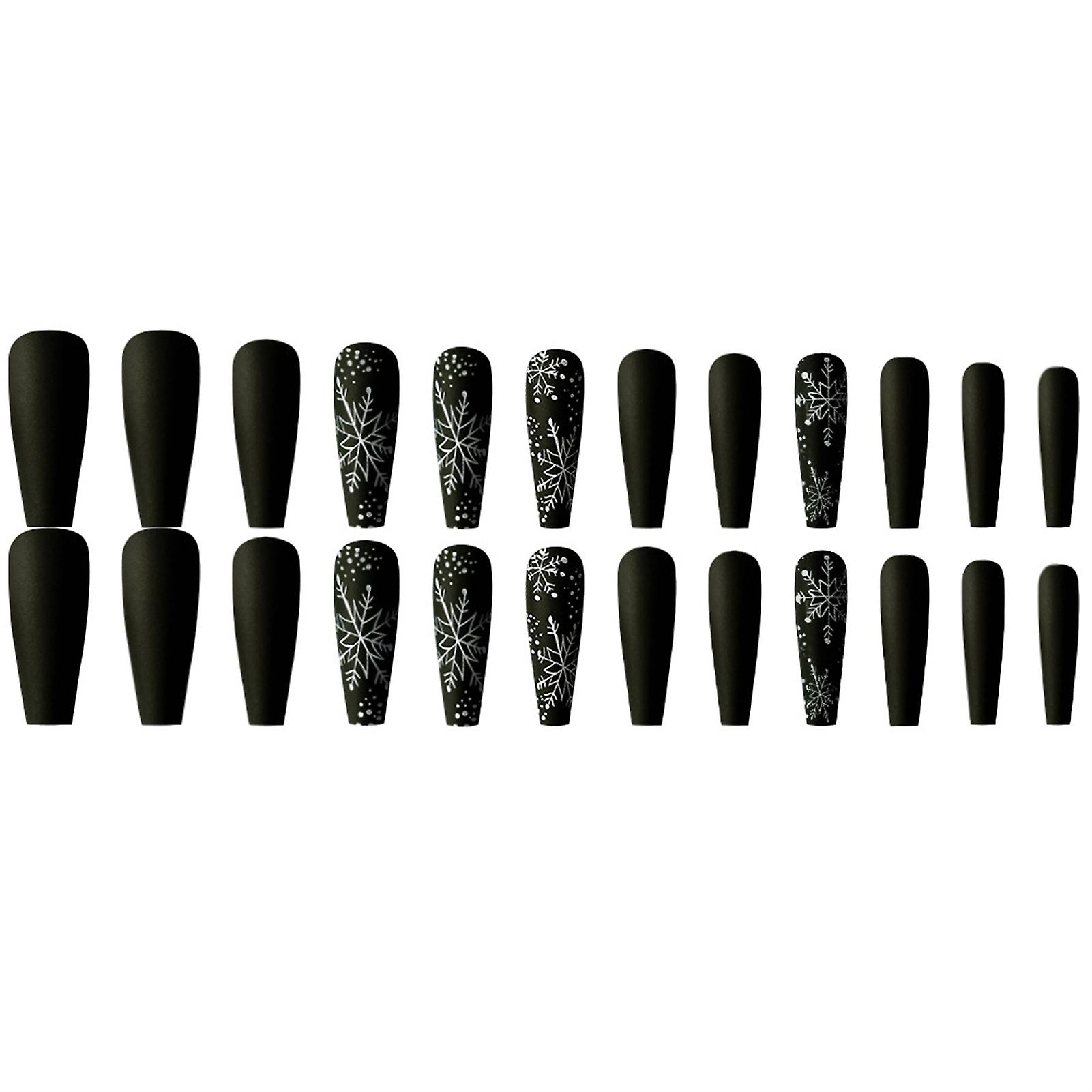 24pcs Fake Nail Patch Press-on Nails Unique Design Press-on Nails