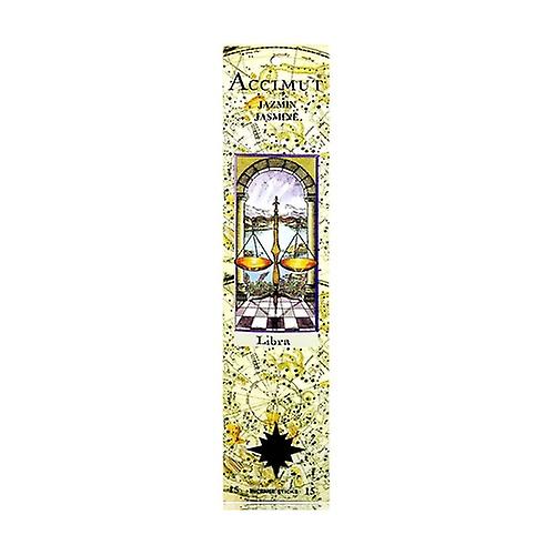 Libra jasmine horoscope incense stick 15 units (Jasmine)