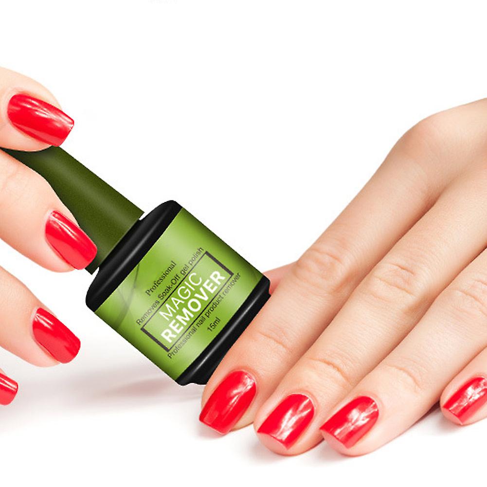 Nail Polish Remover Easily Quickly Soak-Off Professional Non-Irritating 15ml New